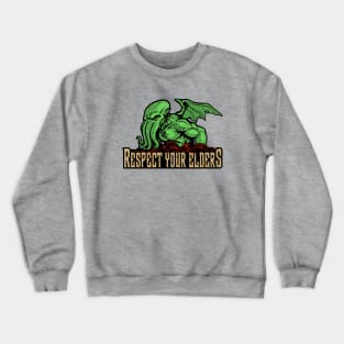 Cthulhu Respect Your Elders Crewneck Sweatshirt